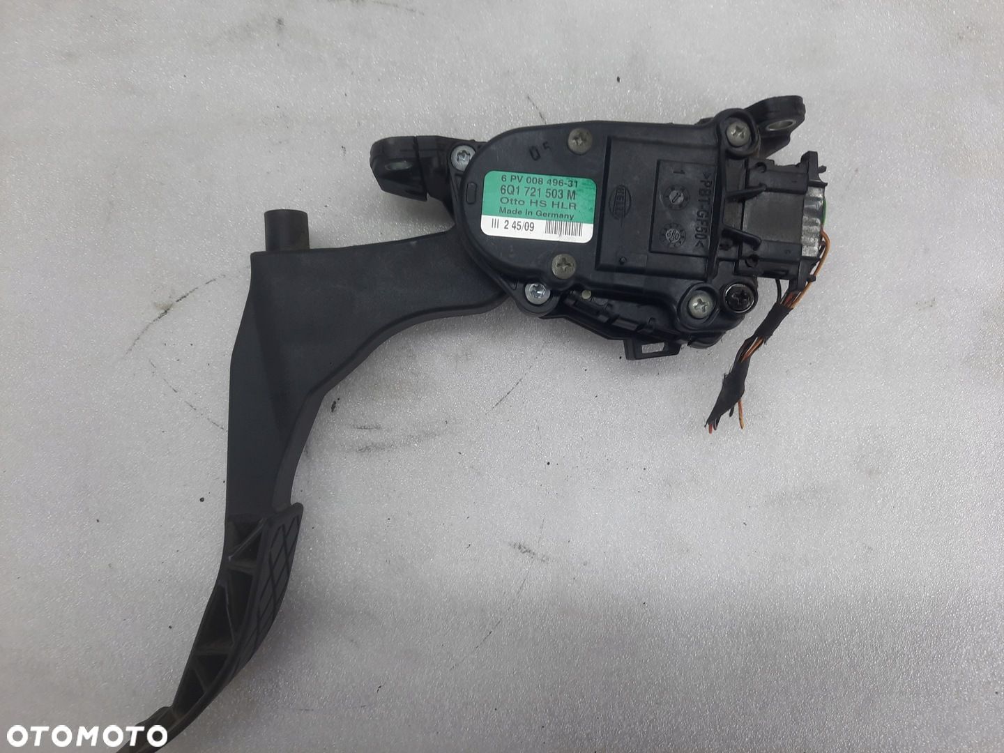 PEDAŁ GAZU POTENCJOMETR IBIZA IV POLO FABIA - 1