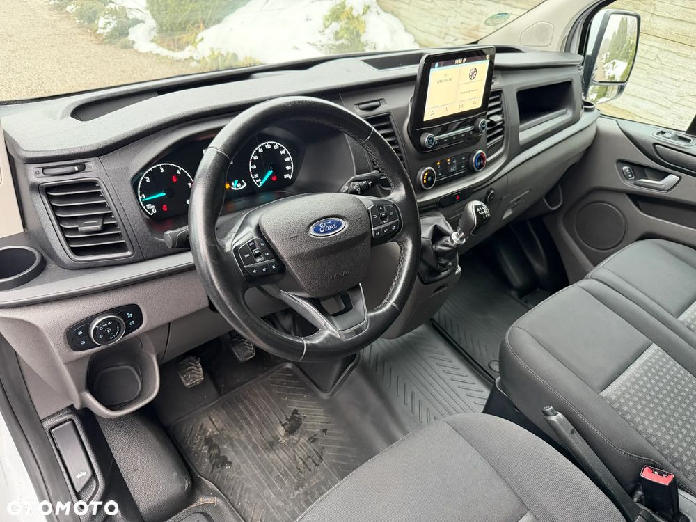 Ford Transit Custom Lift L2H1 2.0Tdci  2018r Klima Kamera Esp Euro 6 Pdc Przod Tyl Oryginalny  Led Tempomat Skórzana Kierownica Furgon Blaszak - 12