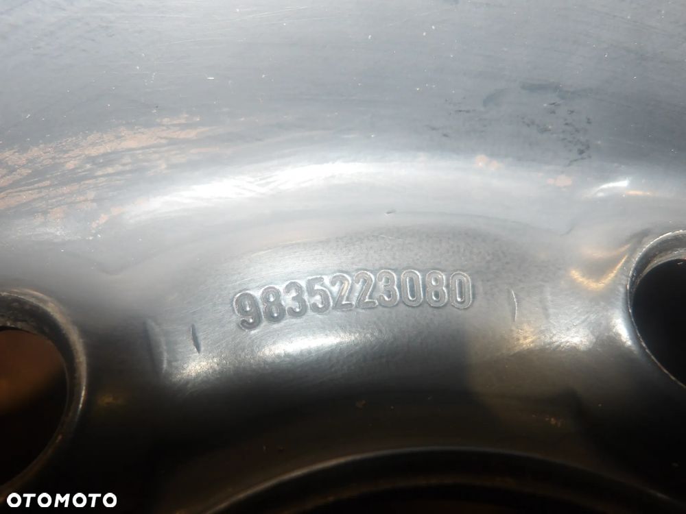 PEUGEOT 308 HB 1.6B 07-13 FELGI STALOWE STALÓWKI R16 5X108 9835223080 - 9