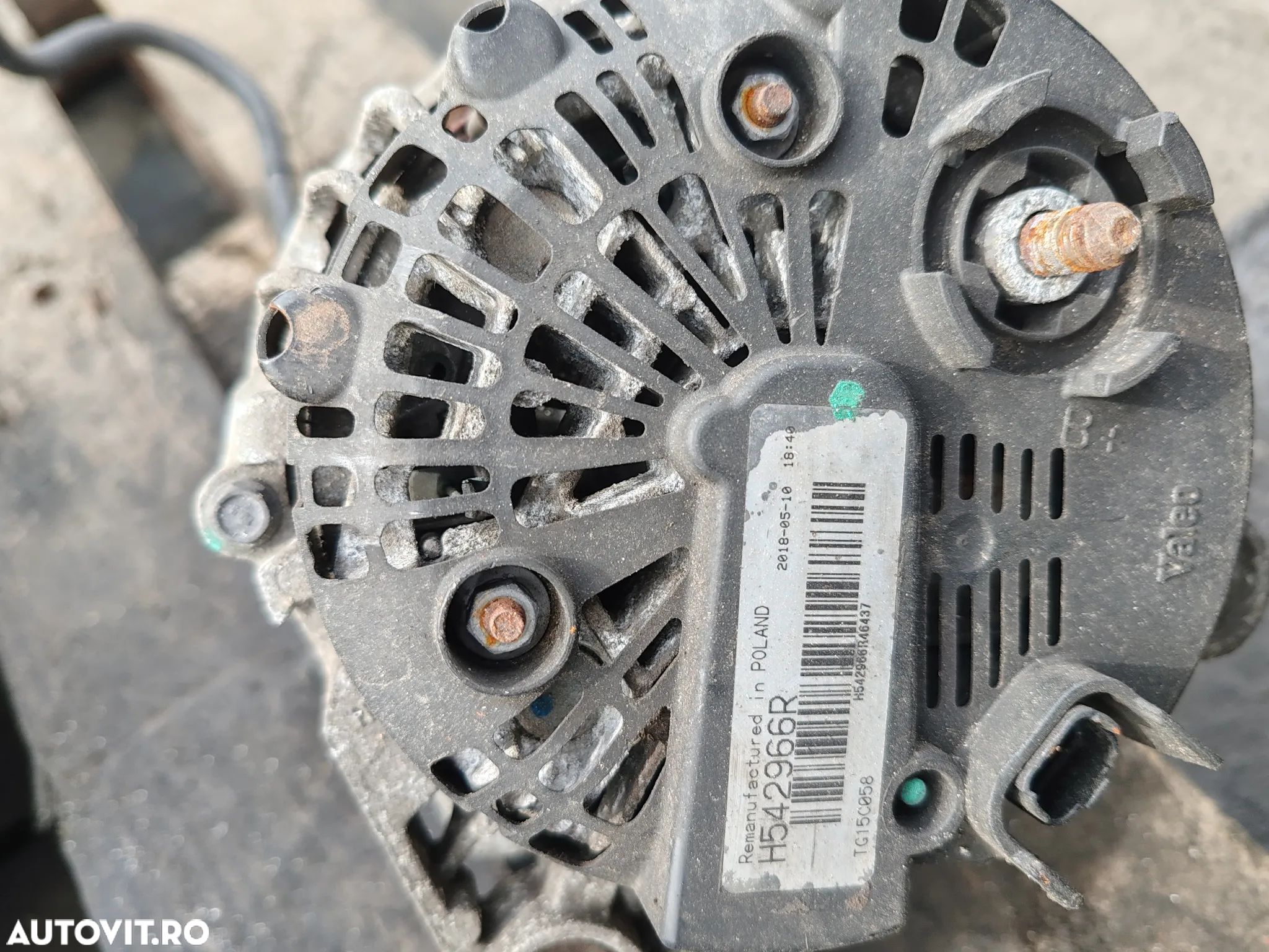 ALTERNATOR RENAULT TRAFIC 2 SI VIVARO 2.0 CDTI COD H542966R - 1