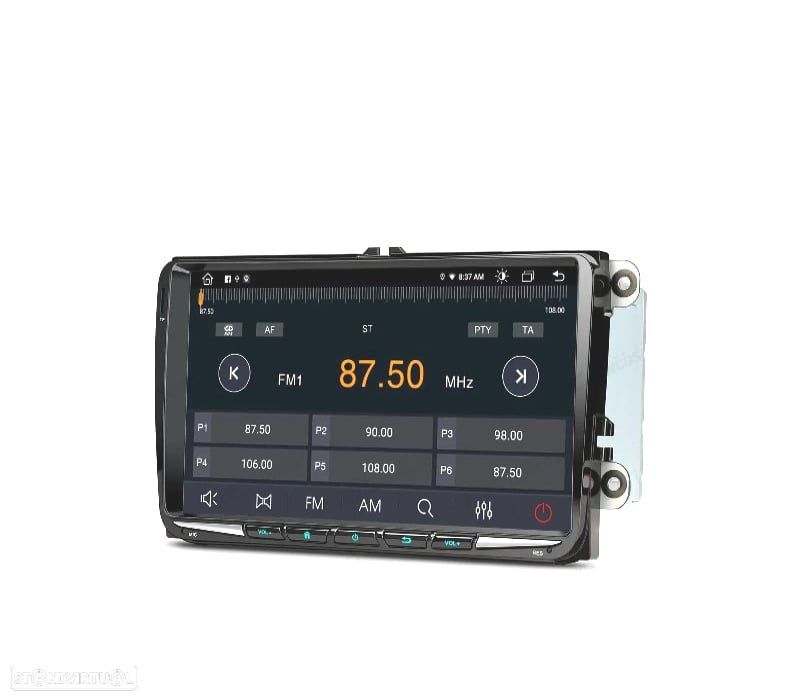 AUTO RÁDIO GPS ANDROID 14 VOLKSWAGEN VW PARA SEAT SKODA - 5