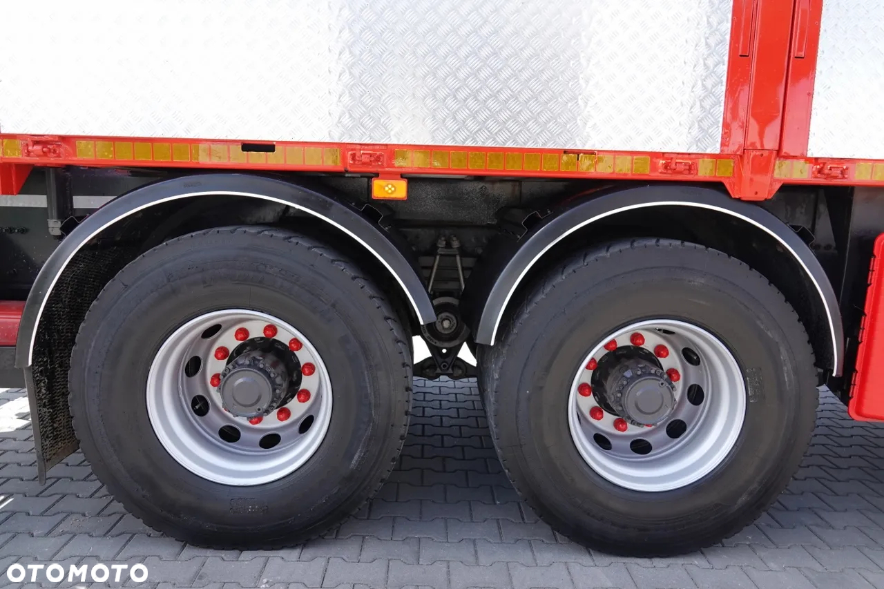 Renault C 430 / 8x4 / SKRZYNIOWY 7 M + HDS PALFINGER PK 24001-K C / WYSÓW 12,5M / STEROWANIE RADIOWE / WIDŁY / ROTATOR / SPROWADZONY - 23