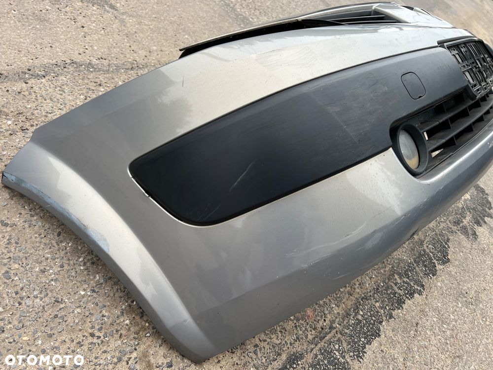 RENAULT MEGANE II 2 ZDERZAK PRZEDNI PRZÓD OE 8200073455 KOMPLETNY LISTWY KRATKI ATRAPY EMBLEMAT HALOGENY - 4