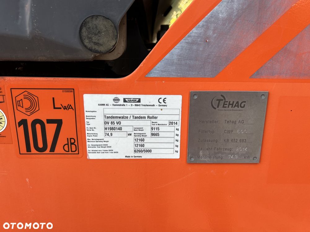 Hamm DV 85 VO - 18