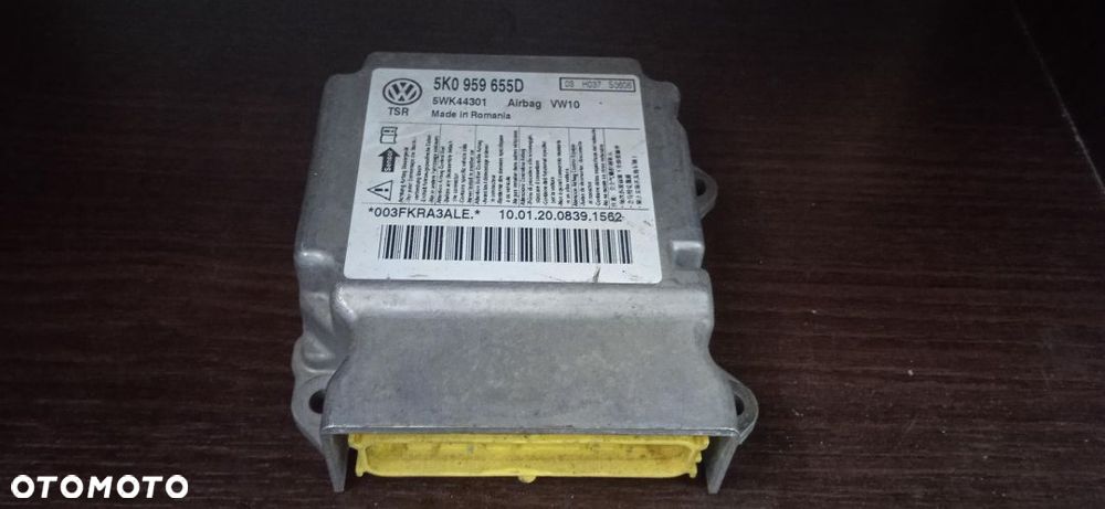 Moduł Airbag Golf VI 5K0959655D - 1