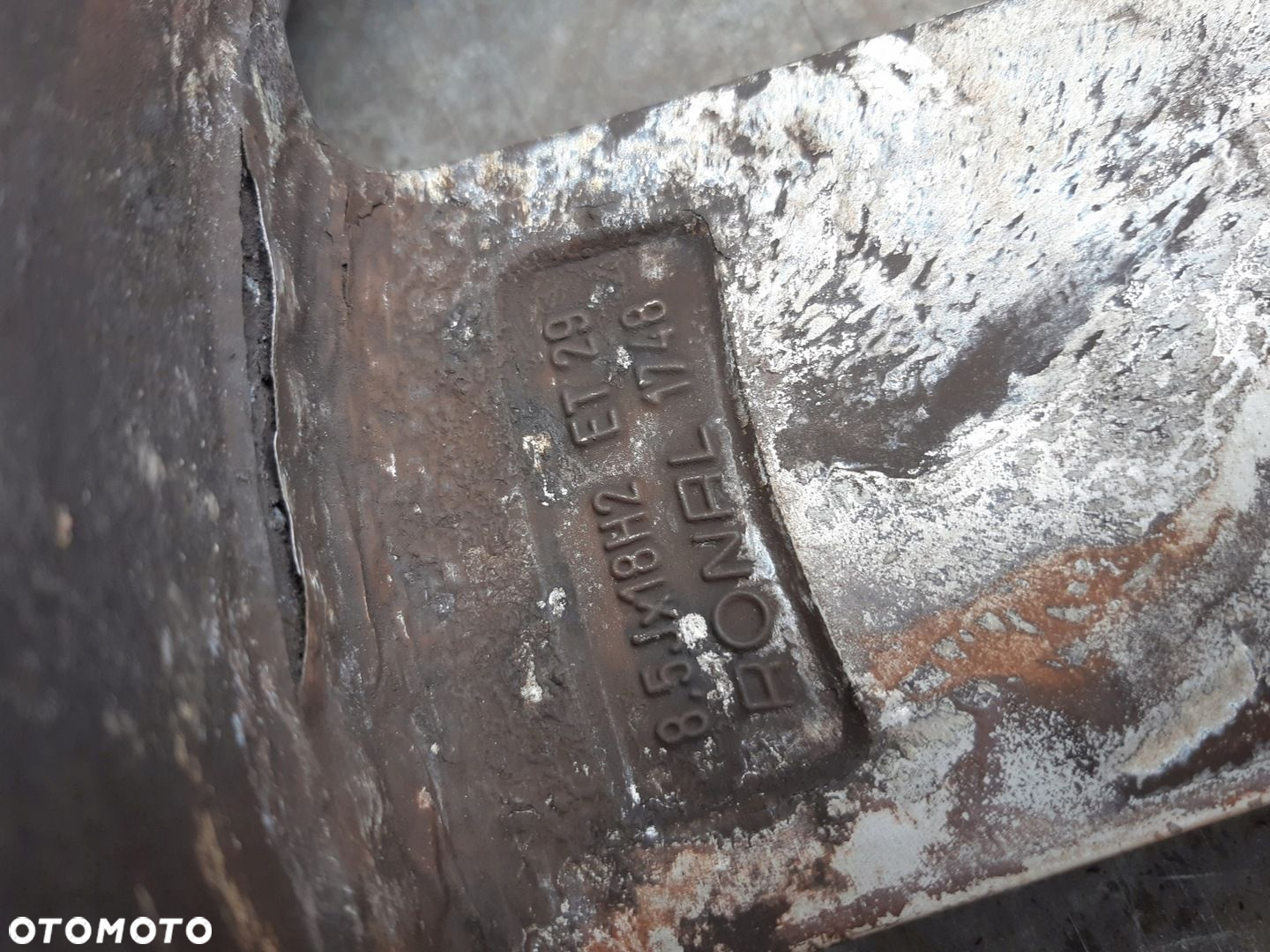 AUDI A5 8T FELGA ALUMINIOWA RONAL 18 8T0601025M - 8