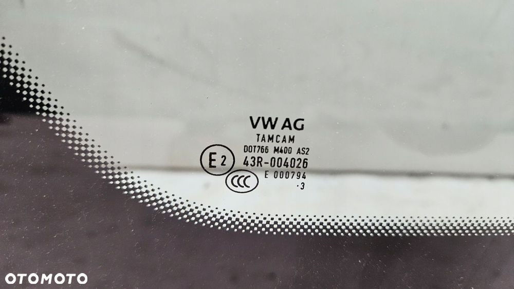 SZYBA KOROSERYJNA BOCZNA PRAWA MAN TGE VW CRAFTER II NOWA 7C0845302T - 4