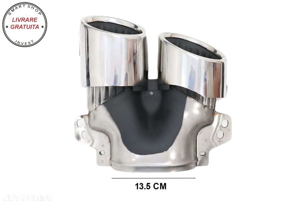 Difuzor Bara Spate cu Ornamente Evacuare Mercedes GLB X247 SUV (2020-up)- livrare gratuita - 11