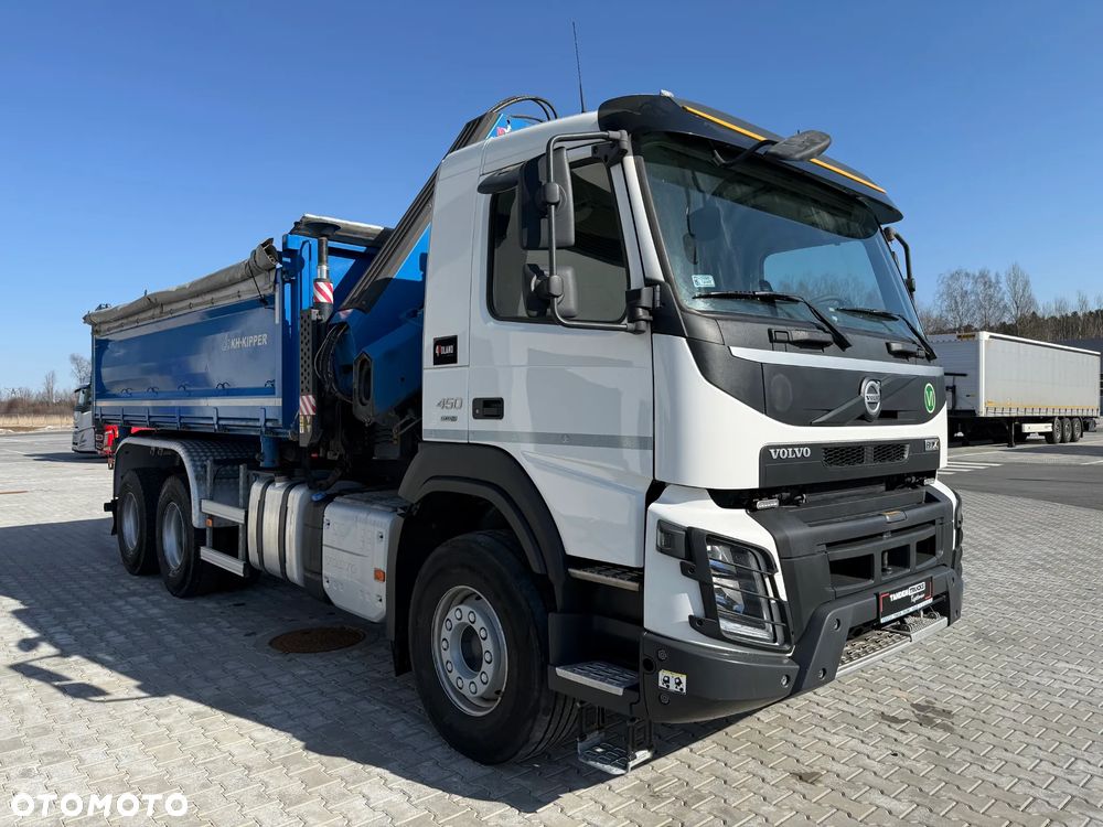 Volvo FMX 450 6x4 HDS Hyva HB-210 KH-KIPPER 3-str Hydroburta - 4