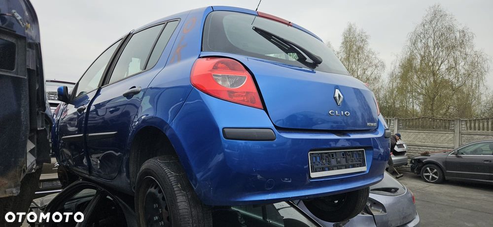 RENAULT CLIO III 05-09 1.4 K4J 780 - ZDERZAK TYL TYLNI TEI45 - 10