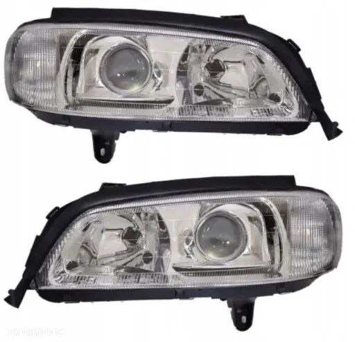 Reflektor Przedni OPEL OMEGA B Lift 1999-2003 H1 H7 SOCZEWKA Nowy