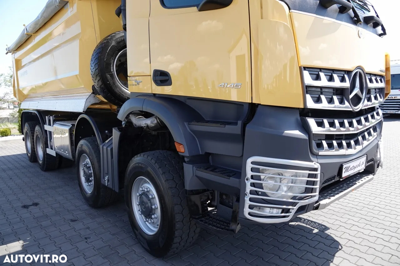 Mercedes-Benz AROCS 4145 / 8x8 / TIPPER SPATE / KH KIPPER / EURO 6 - 11