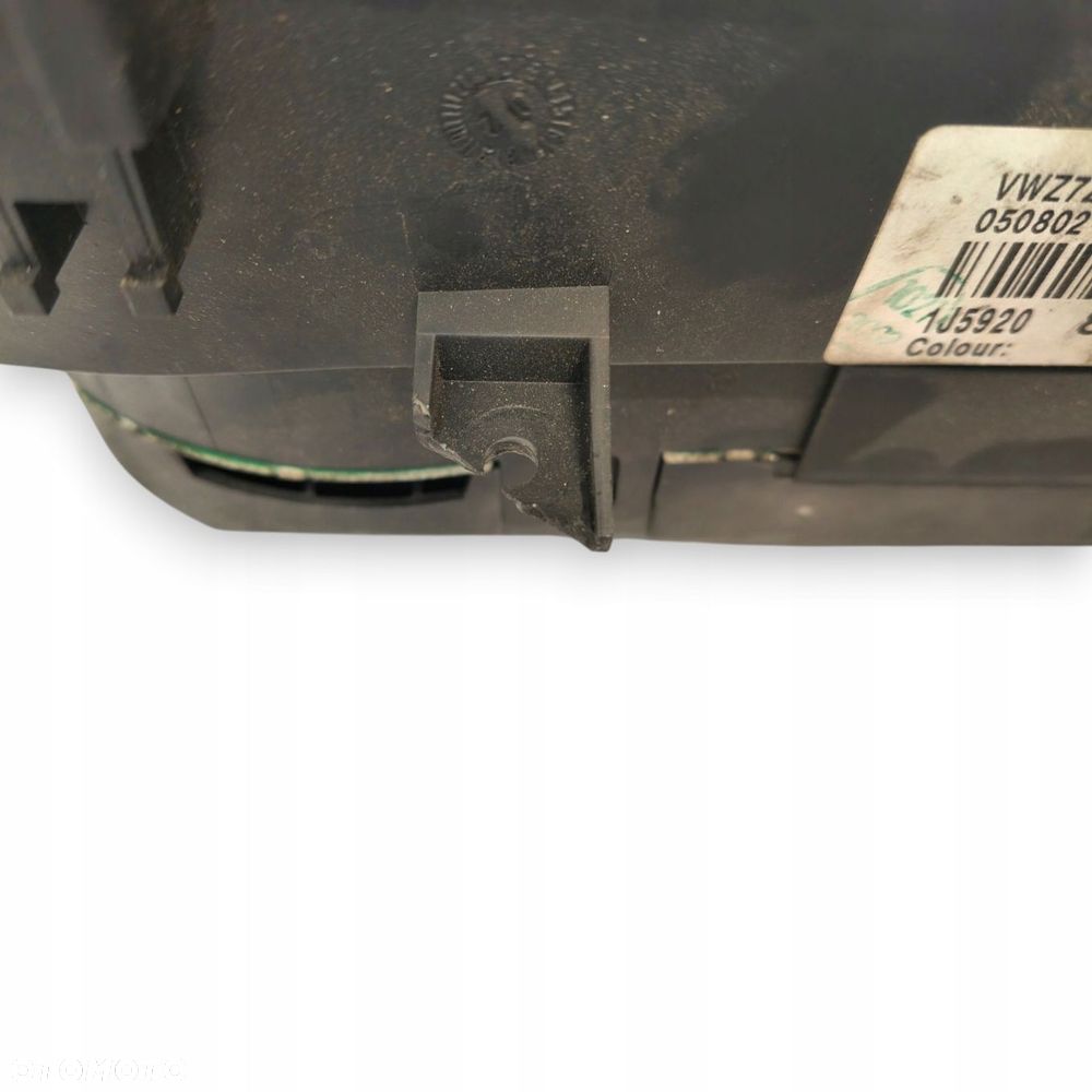 LICZNIK ZEGARY 1J5920826C VW Golf IV Bora Lift 1.9 TDI Diesel 159 911km eu - 7