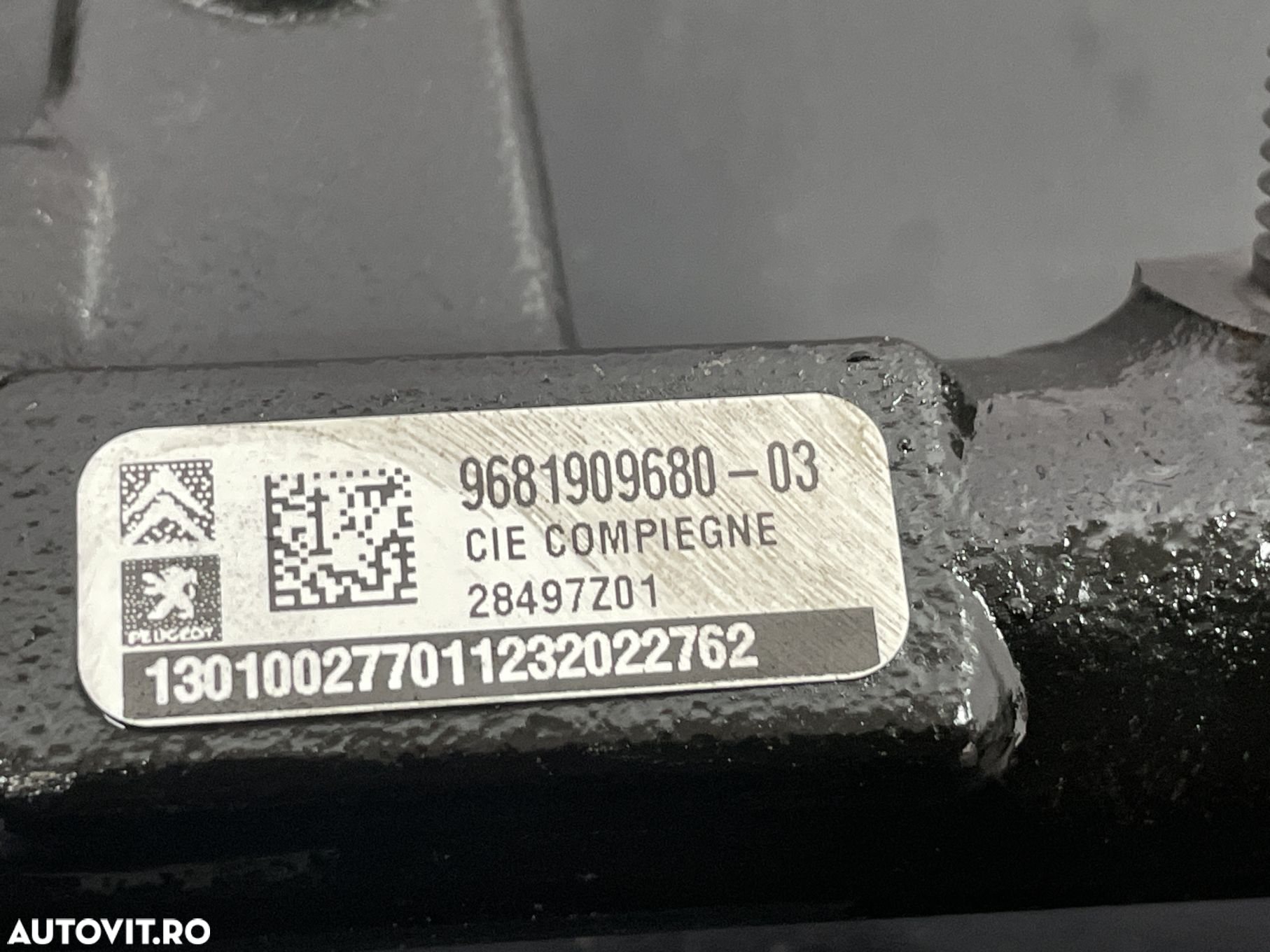 Rampa injectoare cu senzor CITROEN DS5 2.0HDI AUTOMAT 163cp - 3