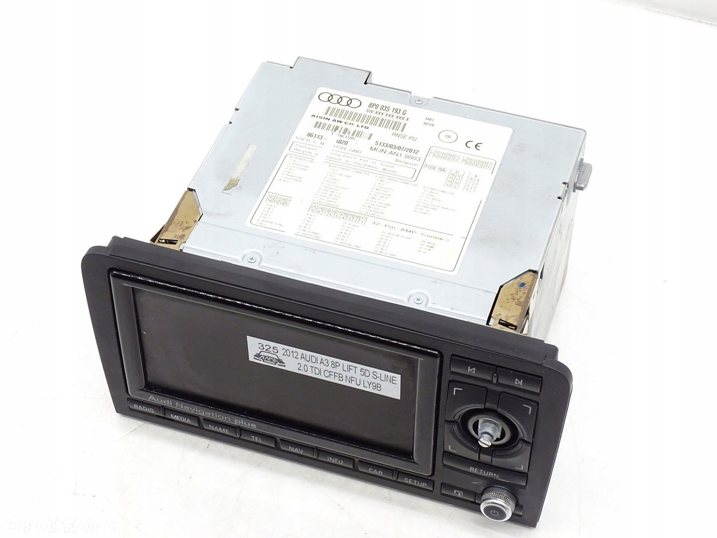 RADIO NAVI NAWIGACJA MMI MULTIMEDIA RNS-E PLUS AUDI A3 8P LIFT 8P0035193G - 3