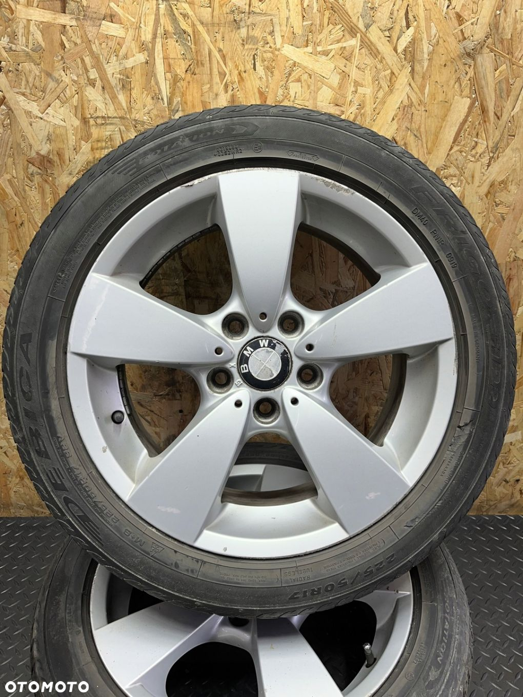 FELGI ALUMINIOWE 4X BMW E60 E61 7.5Jx17 5X120 ET43 STYLING 138 OE 6776777 - 8