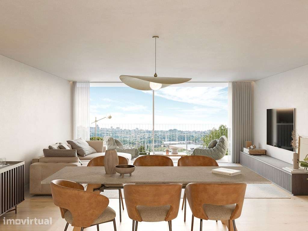 Apartamento T2 com jardim, em condomínio fechado, em Gondomar - Grande imagem: 5/57
