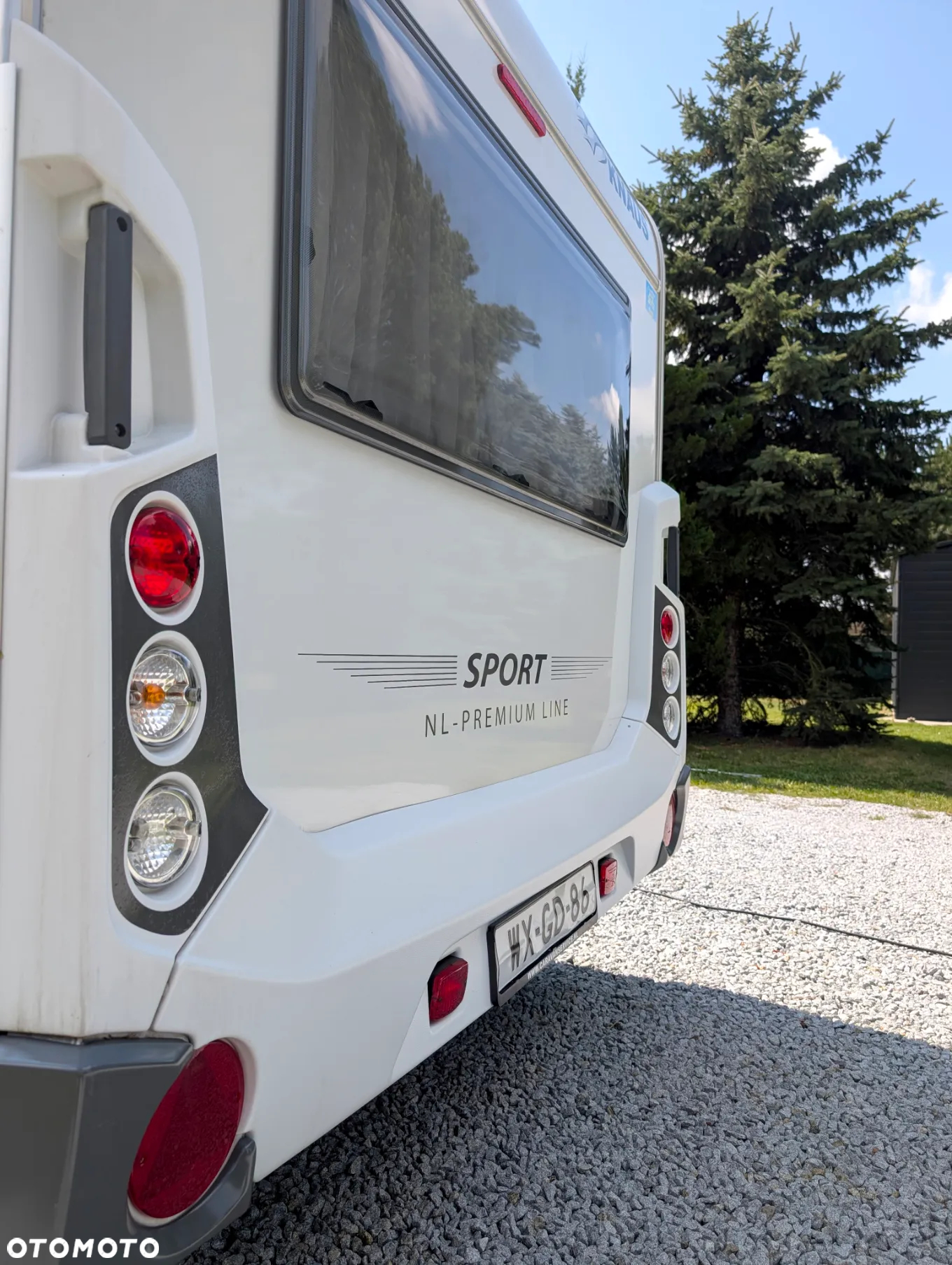 KNAUS 500 - Zobacz FILMIK! Nowy mover, markiza kasetowa Thule, bagażnik Thule, łóżko FROLI - 5