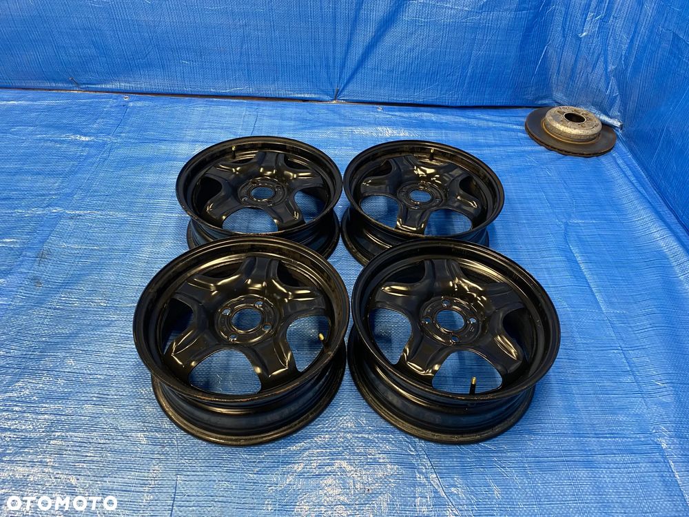KOŁA KOŁO FELGA STALOWE STRUKTURALNA 6Jx16" 4X100; 60,1mm ET37 RENAULT DACIA ORYGINAŁ - 5