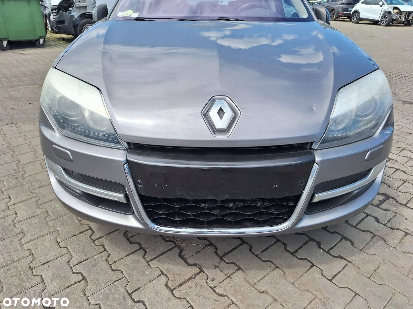 Renault Laguna 3 III LIFT 13- ZDERZAK PRZÓD TEKNG BIXENON LED MASKA ZESTAW - 7