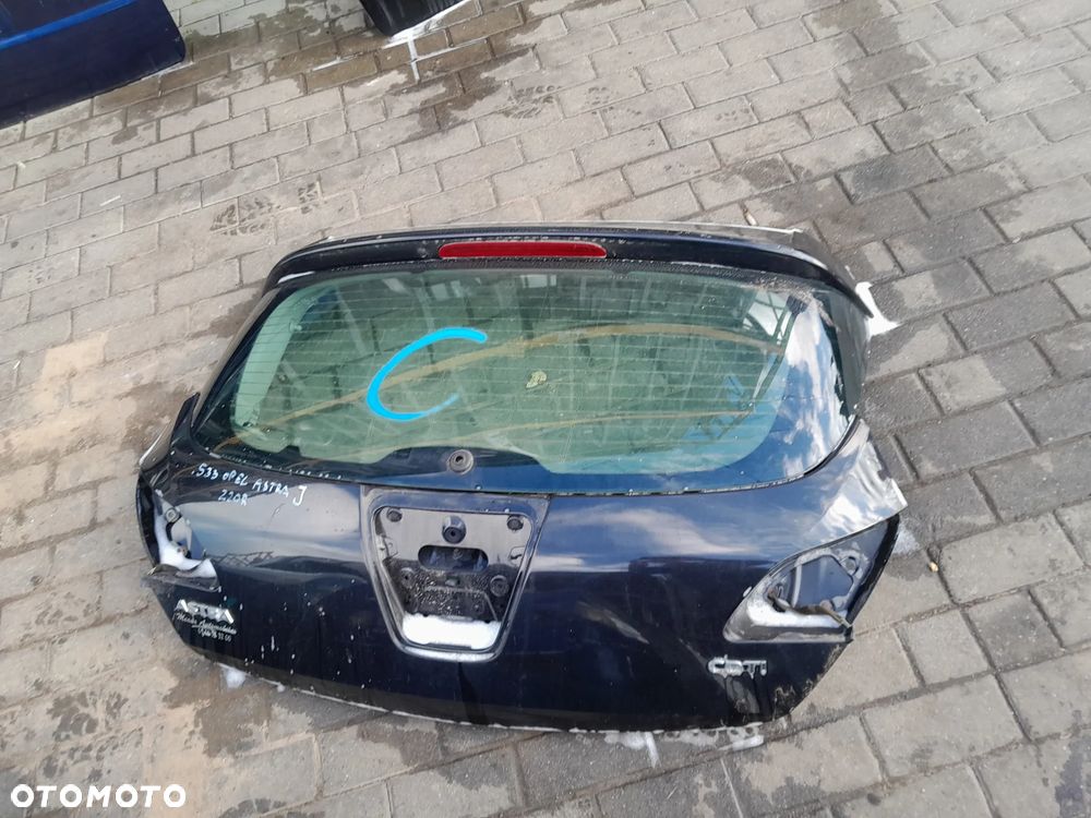 OPEL ASTRA J KLAPA BAGAŻNIKA TYLNA TYŁ KOLOR: Z20R - 1