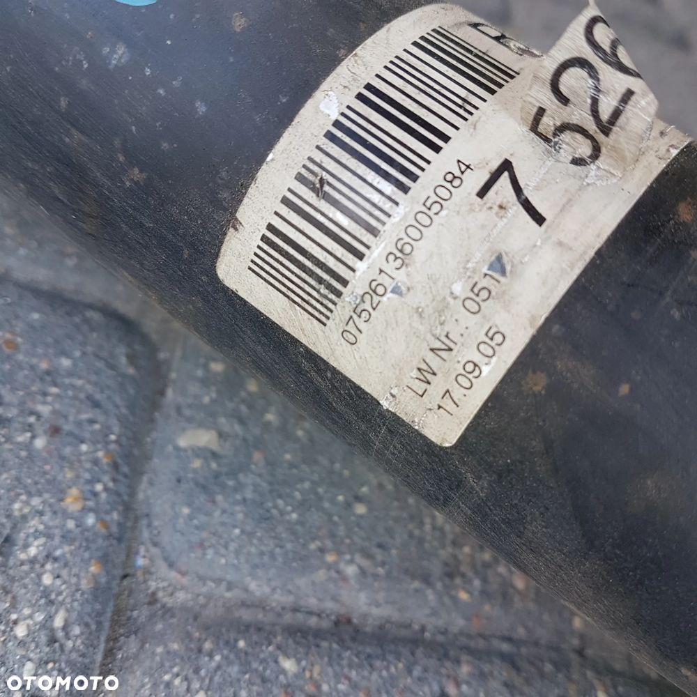 WAŁ NAPĘDOWY BMW 1 E81 E82 E87 E88 116D 118D 06- TYLNY stan jak nowy - 6