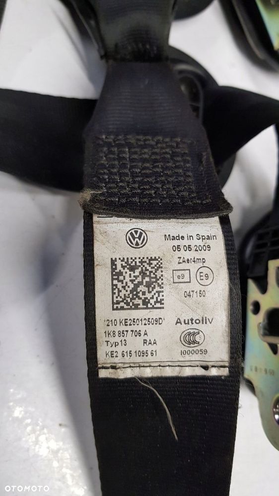 pasy bezpieczeństwa VW Scirocco - 3