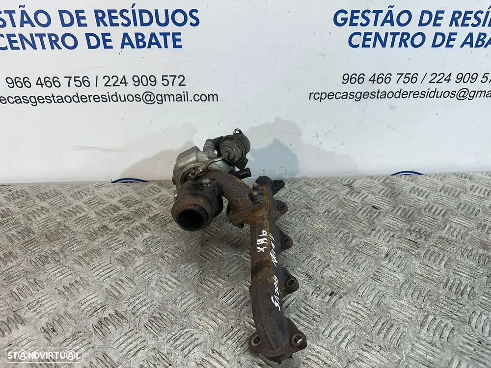 .Turbo Mitsubishi TD025S206T4 9HX 1.6D 90cv 9682881380 PSA Peugeot Citroen Ford Volvo Mazda Mini - 5