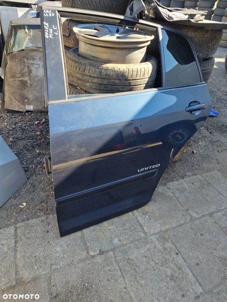 Drzwi  lewy  tył vw golf  V  I  VI  plus  w  kolorze  LC5F - 2