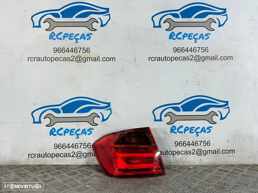 .Conjunto Farolins Led Originais Tras Traseiro Direito Esquerdo BMW Serie 3 F30 2011 - 2019 - 8
