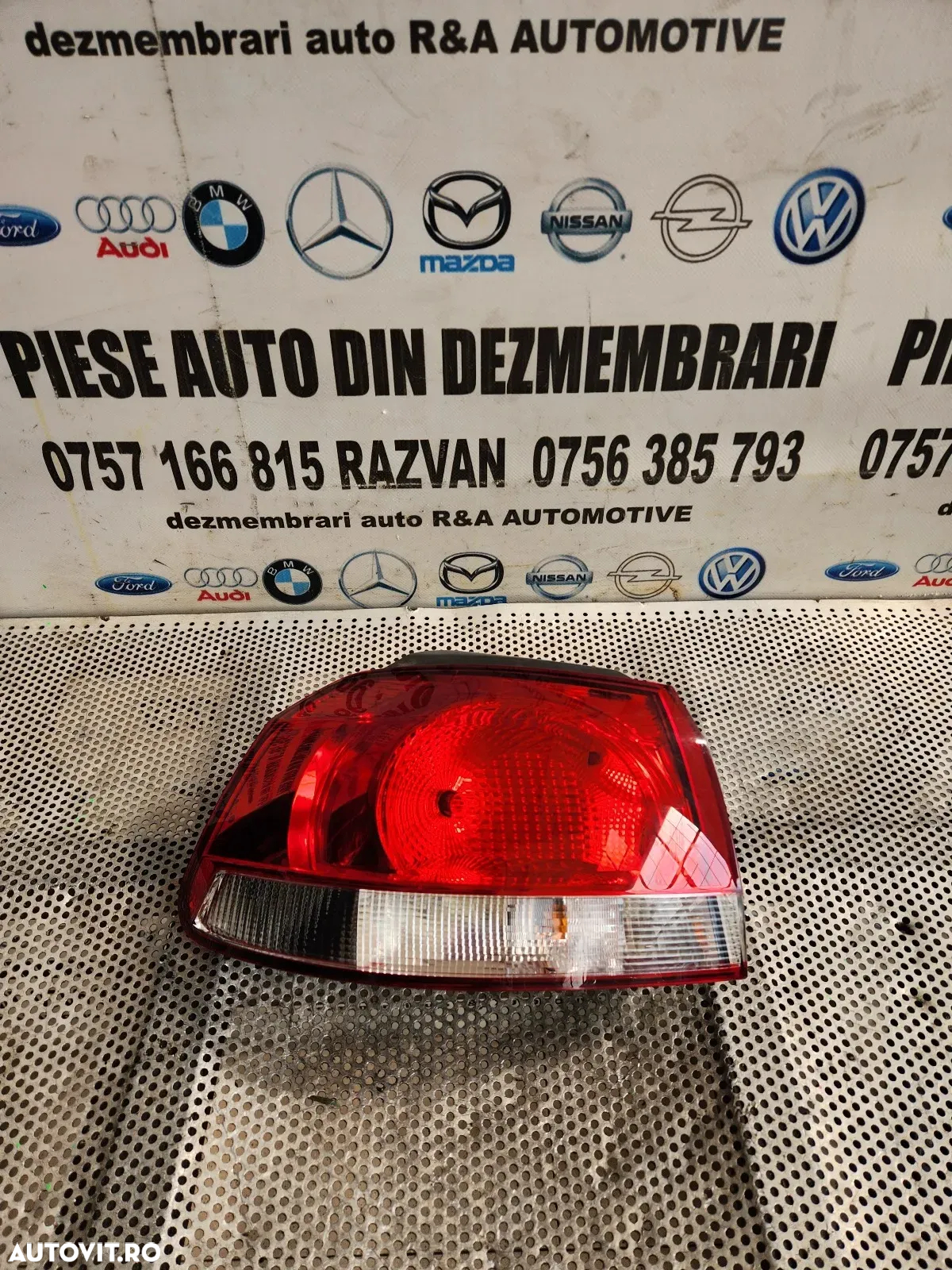 Lampa Stop Tripla Stanga Vw Golf 6 VI Hatchback Original Intact - 4