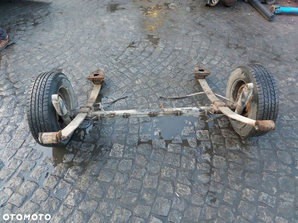 BELKA OŚ TYLNA TYŁ POD PRZYCZEPĘ RESORY KOŁA FIAT DUCATO II 1994–2006 - 1