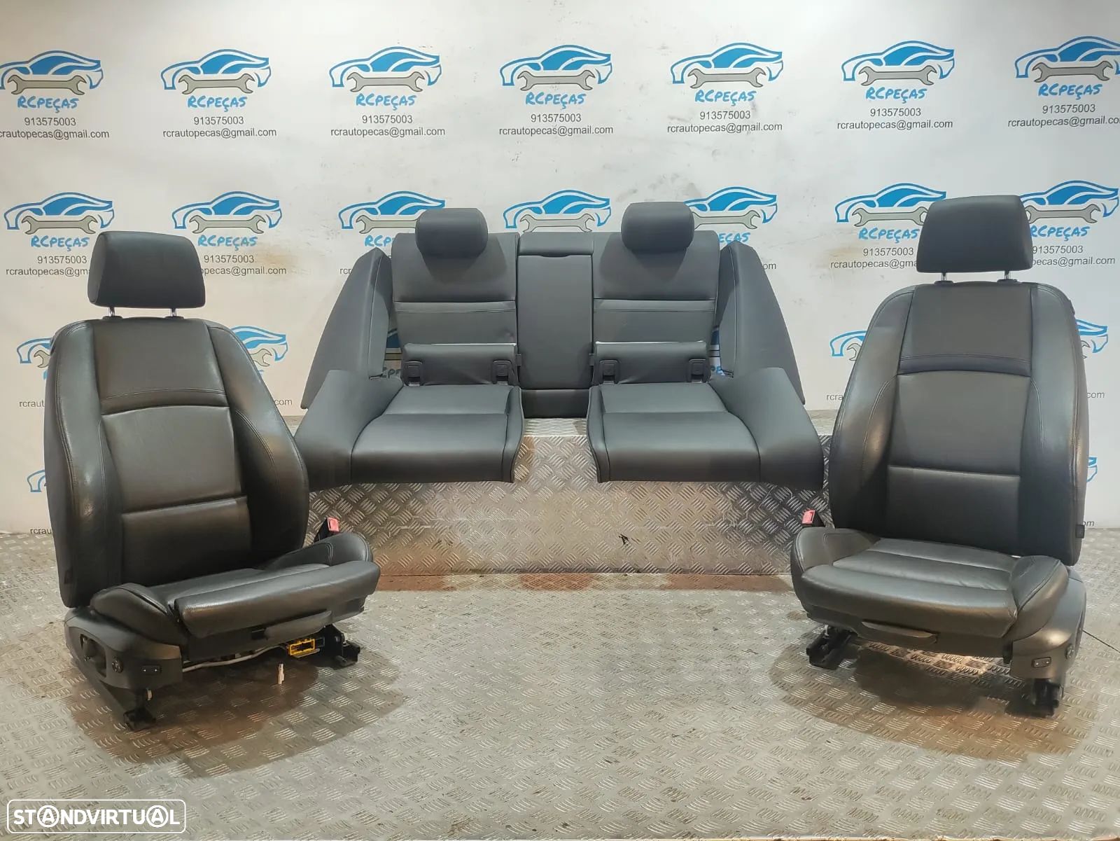 Conjunto Bancos em Pele Elétricos e Aquecidos BMW Serie 3 Coupe E92 LCi Pack M - 1