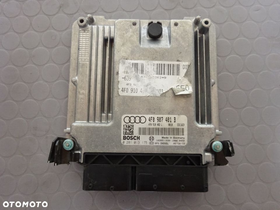 4F0907401B sterownik komputer silnika Audi A6 C6 A4 B8 3.0 tdi BMK ASB - 1