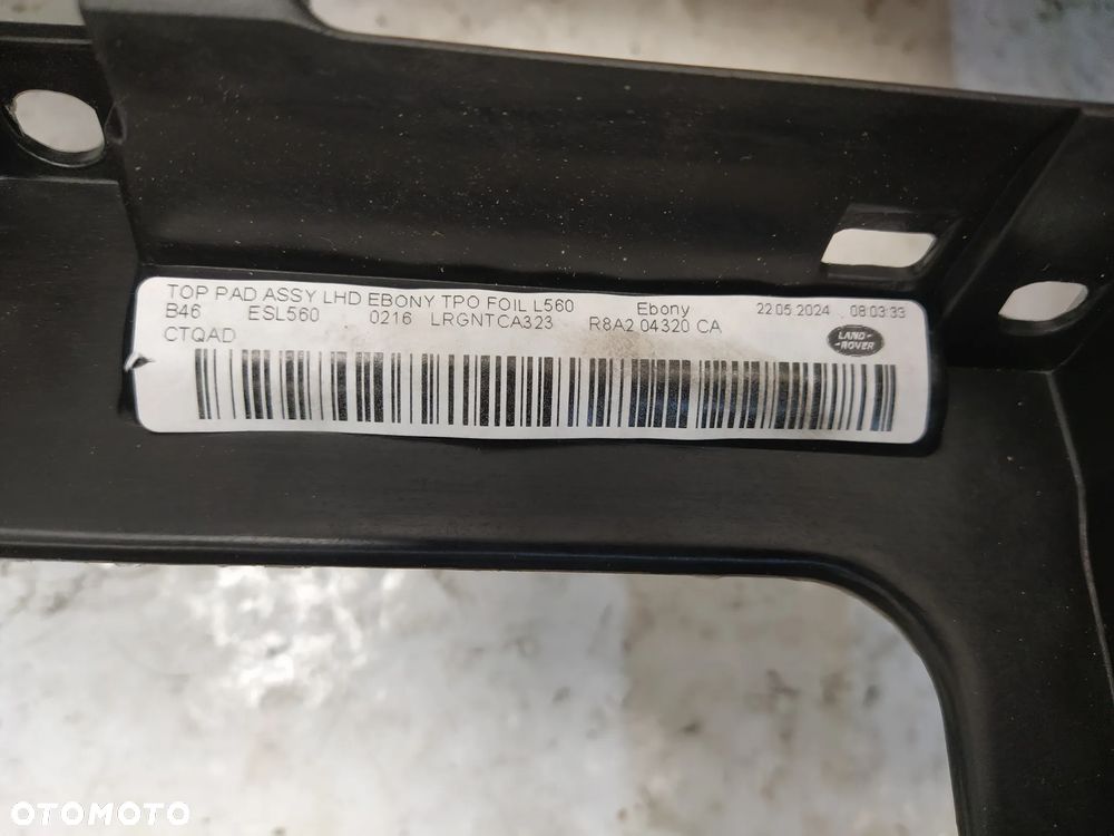 RANGE ROVER VELAR L560 DESKA ROZDZIELCZA KOKPIT KONSOLA EU PODUSZKA POWIETRZNA AIRBAG PASAŻERA ORYGINAŁ NOWA - 5