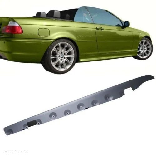 PROGI NAKŁADKI PROGOWE BMW E46 COUPE CABRIO M-PAKIET3 - 3
