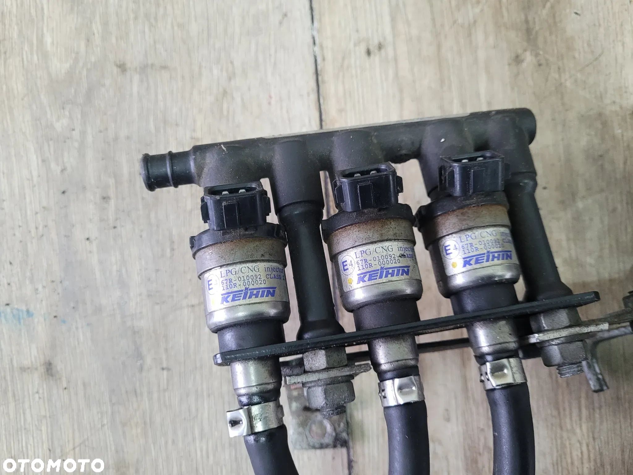 Wtrysk wtryskiwacz gazu lpg listwa Keihin żółty 67R-010092 - 1
