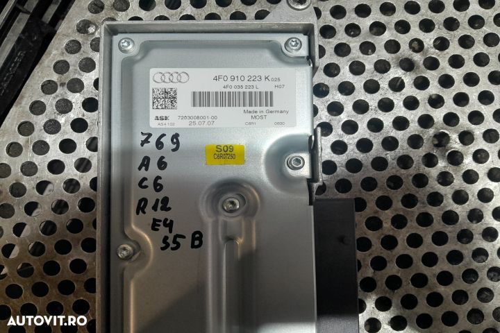 Amplificator audio stanga 4F0910223K 4F0910223K Audi A6 4F/C6 [2004 - - 3