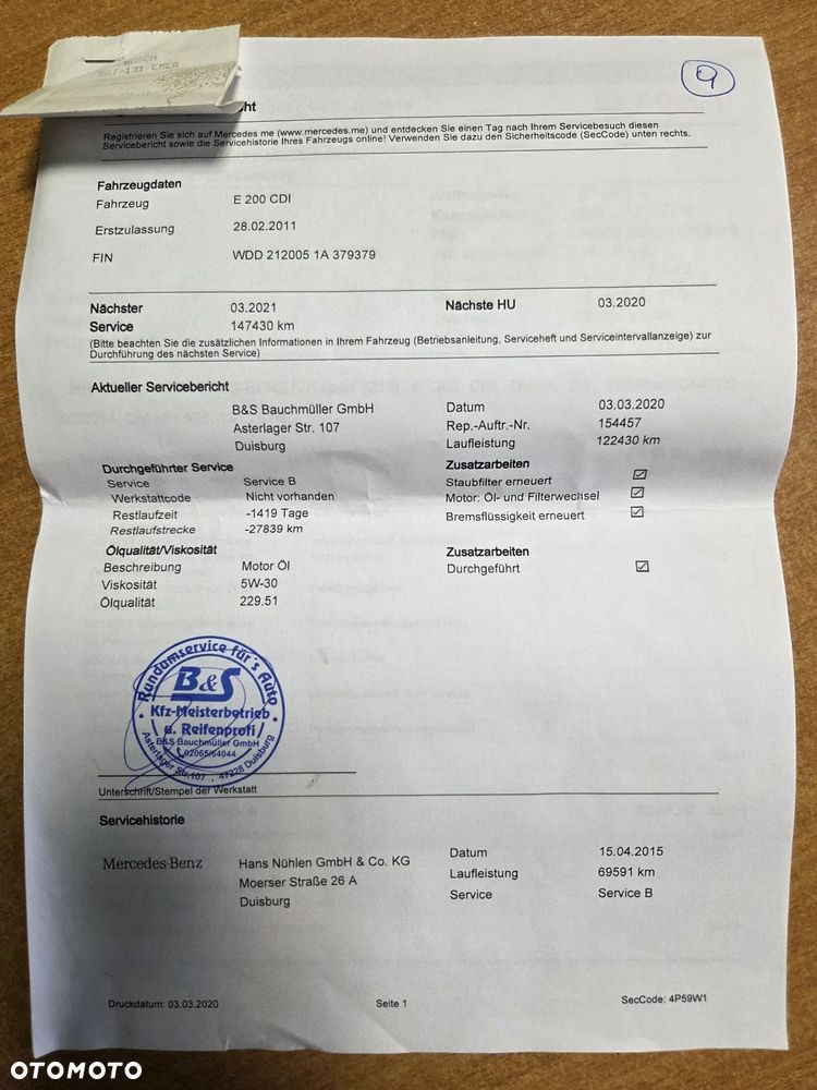 Mercedes-Benz Klasa E 200 CDI DPF BlueEFFICIENCY - 39