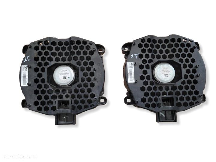 GŁOŚNIKI NISKOTONOWE PRZEDNIE PRZÓD P+L KOMPLET BMW X5 F15 OE 4304078 - 2