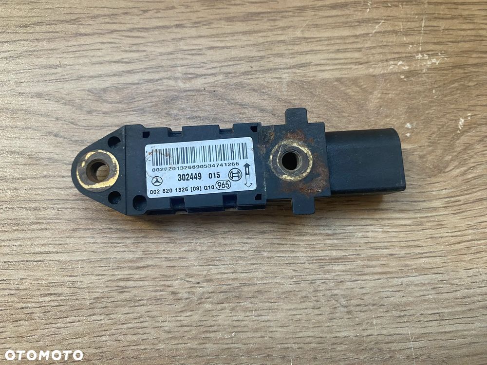 CZUJNIK UDERZENIOWY UDERZENIA PRZÓD MERCEDES W219 0028201326 302449 - 1