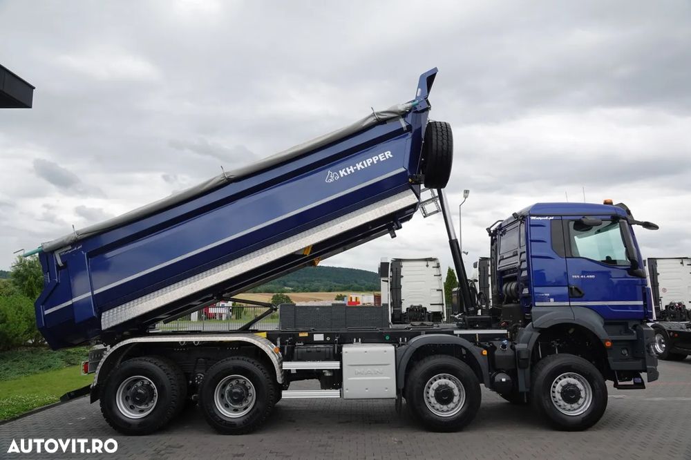 MAN TGS 41.480 / 8X6 / BASCULATOR / BASCULATOR SPATE / KH KIPPER / RICH EQUIPMENT / - - 8