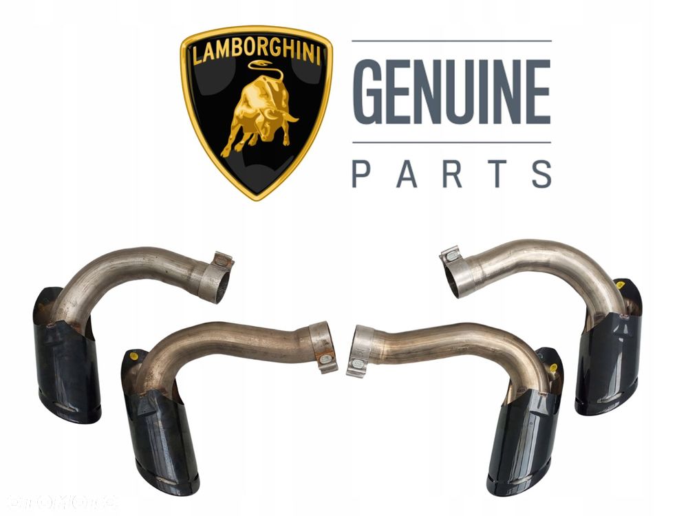 LAMBORGHINI URUS KOŃCÓWKI TŁUMIKA WYDECHU TYŁ 4ML253681AK ÷ - 1