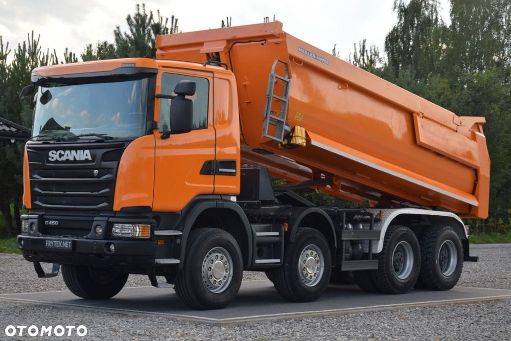 Scania G450 8x4 Meiller Kipper Hydroklapa - 16