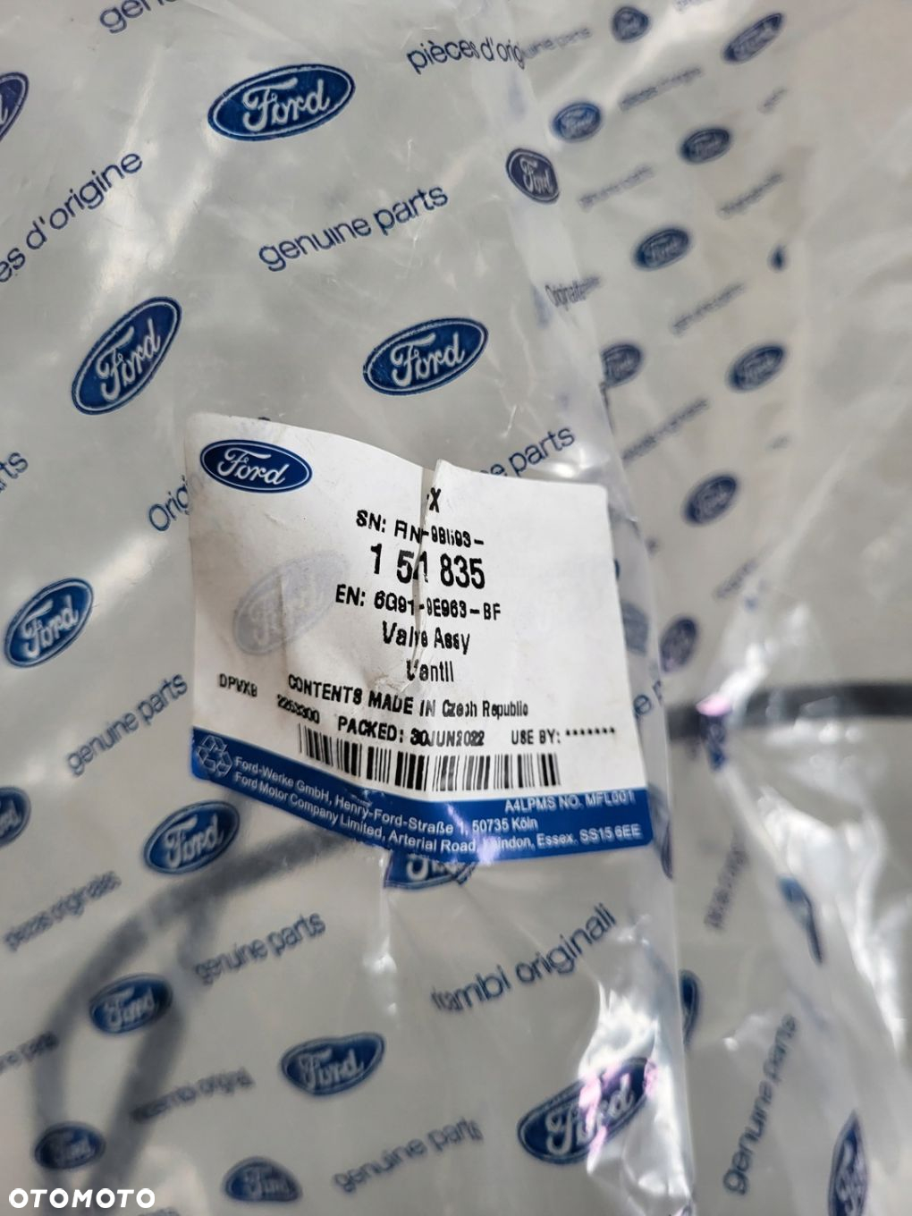 FORD MONDEO MK4 S-MAX GALAXY II PRZEWÓD PALIWA ZAWÓR - 3