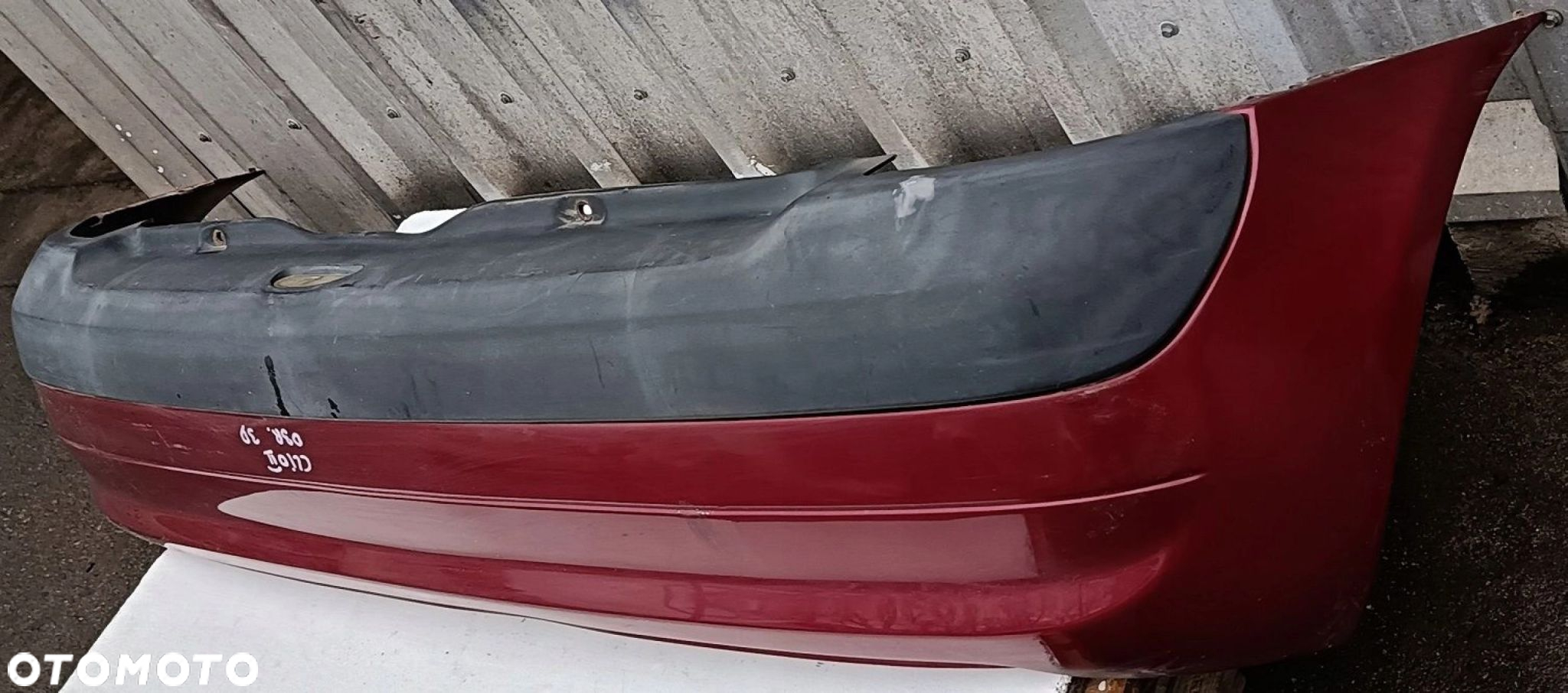 RENAULT CLIO II LIFT 03 R 3D ZDERZAK TYŁ - 2