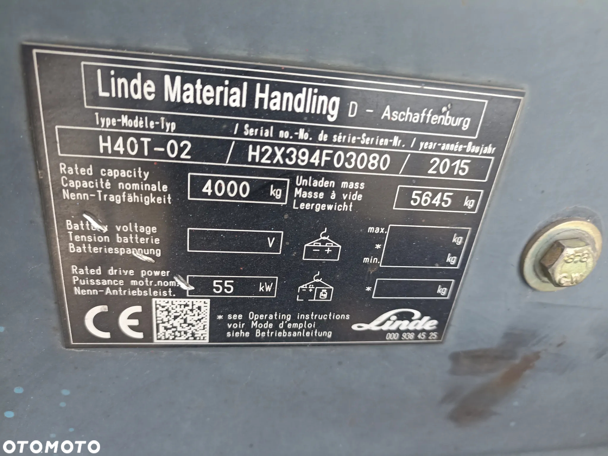 Linde H40T-02 - 6