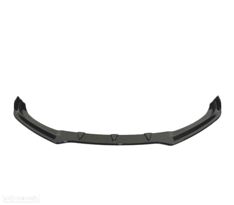 SPOILER LIP FRONTAL VW SCIROCCO R20 08-13 PRETO BRILHANTE - 3
