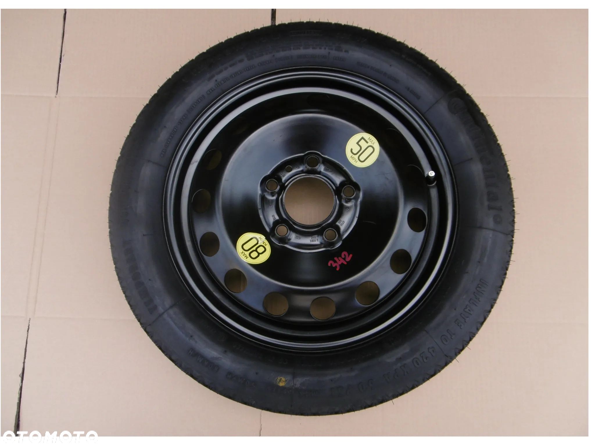 Koło zapasowe dojazdowe dojazdówka zapas BMW e46 e90 e87 16 cali 115/90/16 - 1