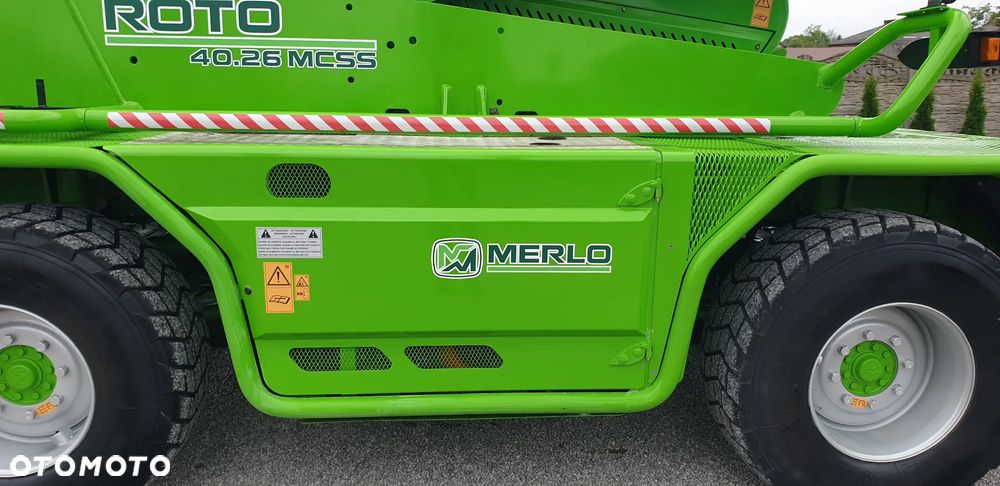 Merlo 40.26MCSS kosz hydr. rozkładany/wciągarka 4T./widły/pilot radiowy - 20